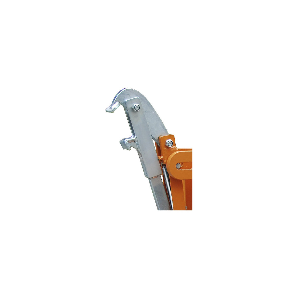 Drum lifter, for 1 lidded drum, yellow orange.