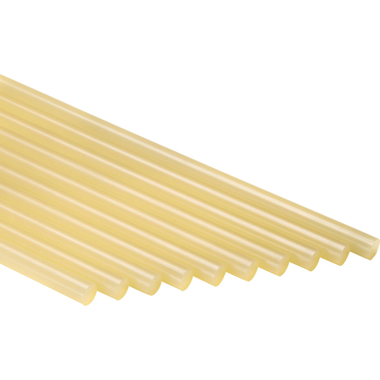 High power glue, for hot glue gun, Ø 12 mm, brownish.