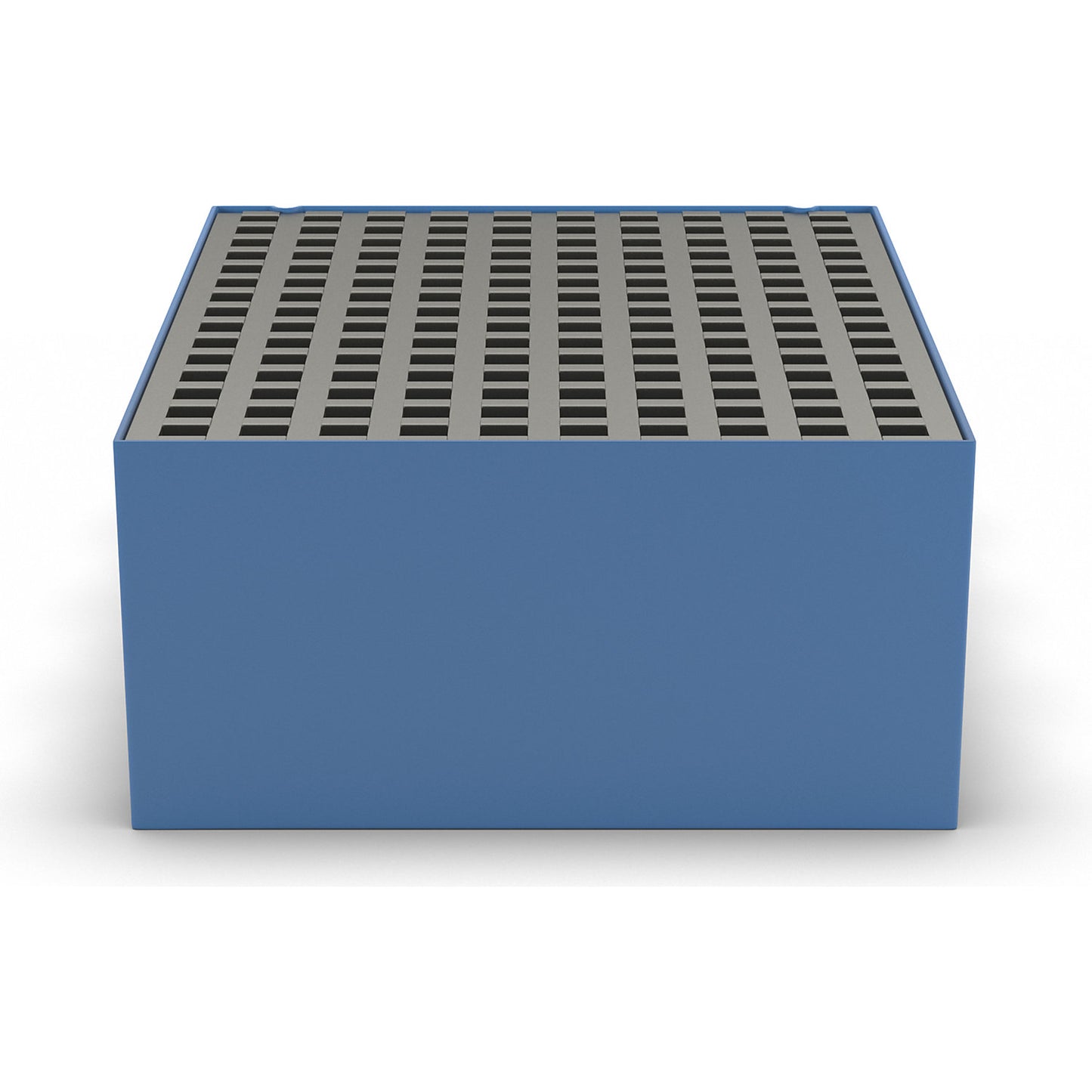 PE sump tray for 60 litre drums, sump capacity 60 l, floor / pallet sump, with GRP grate.