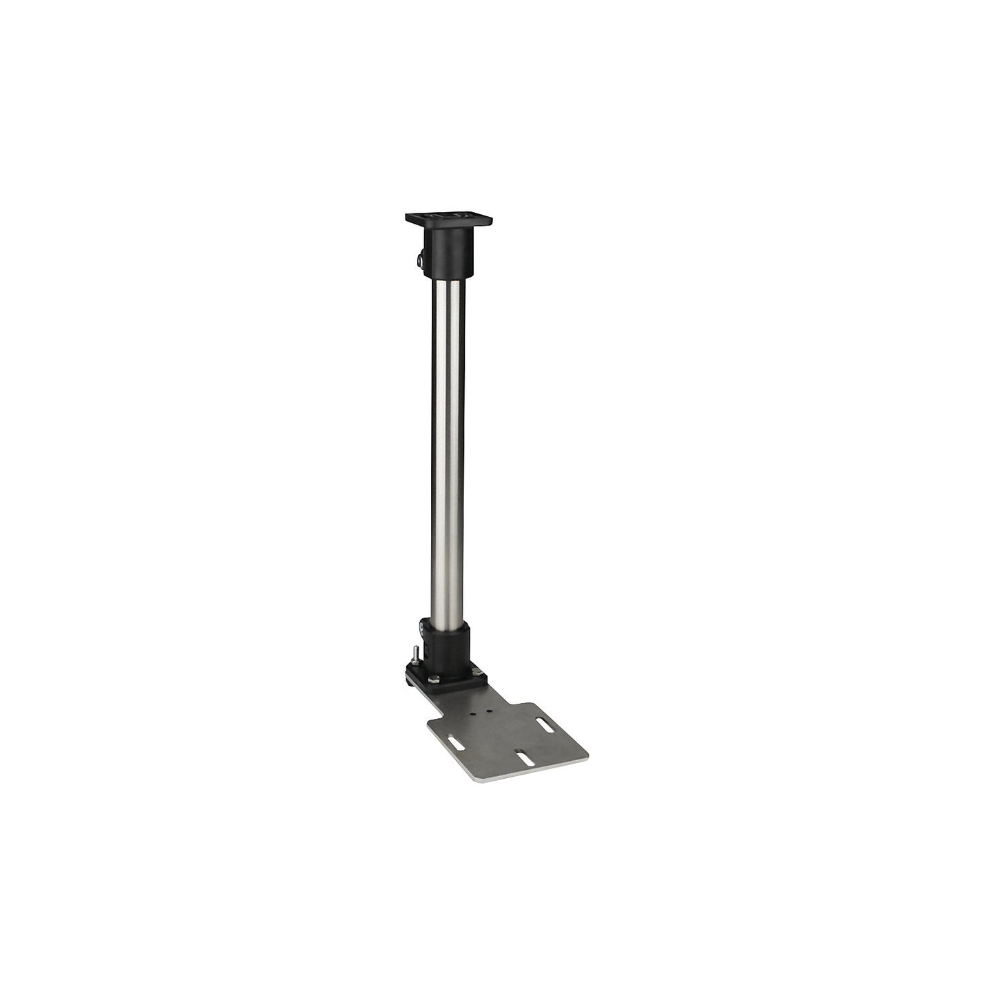 Wall bracket/holding stand, for table scales, made of stainless steel.