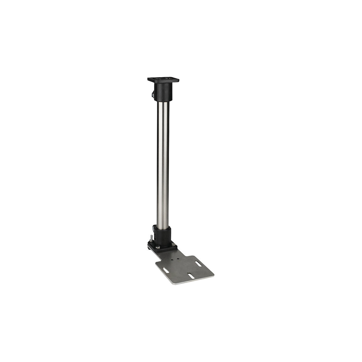 Wall bracket/holding stand, for table scales, made of stainless steel.