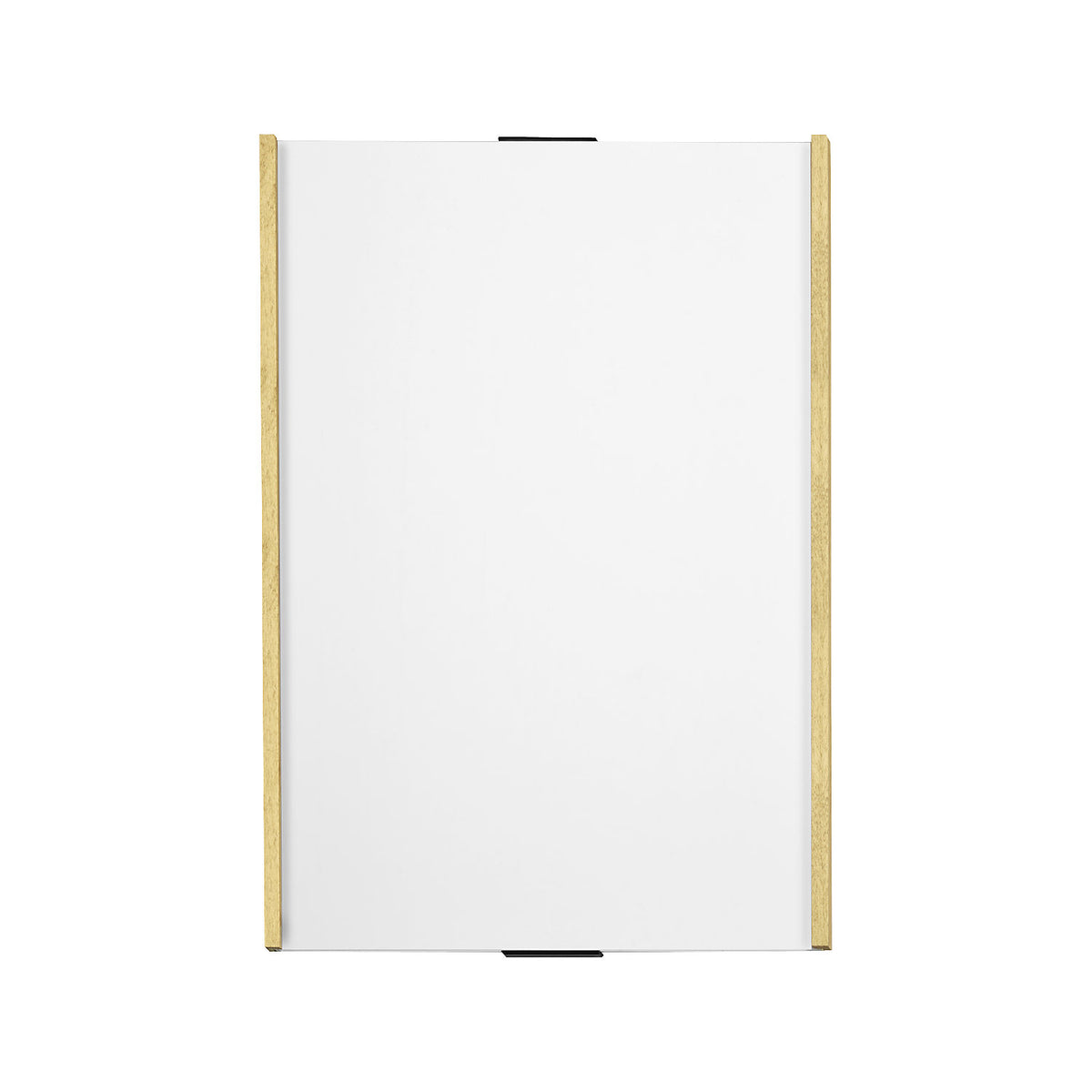 Aluminium-wood series direction sign, A3 portrait, HxW 420 x 306 mm, maple.