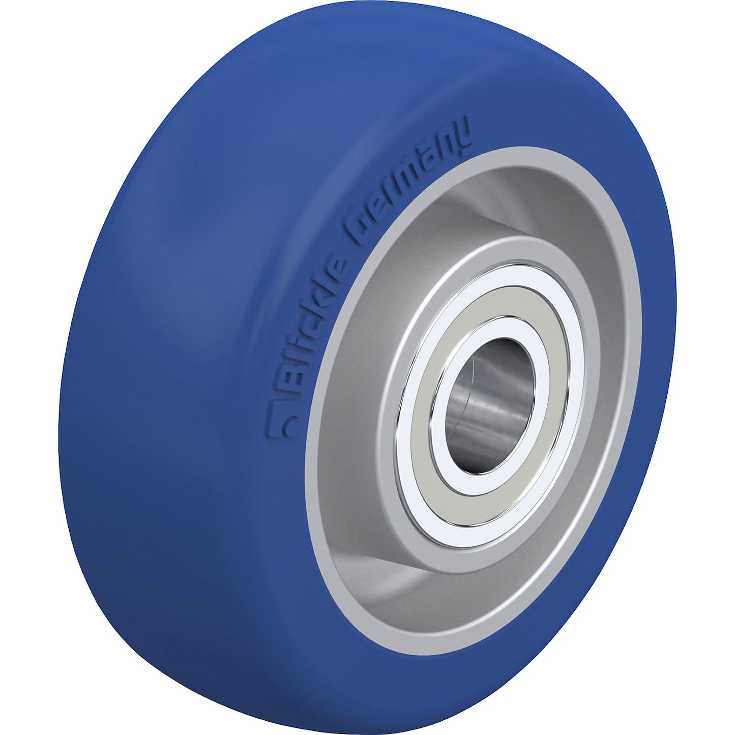 ALBS heavy duty wheel, ball bearing, axle Ø 15 mm, wheel Ø 80 mm, max. load 200 kg.
