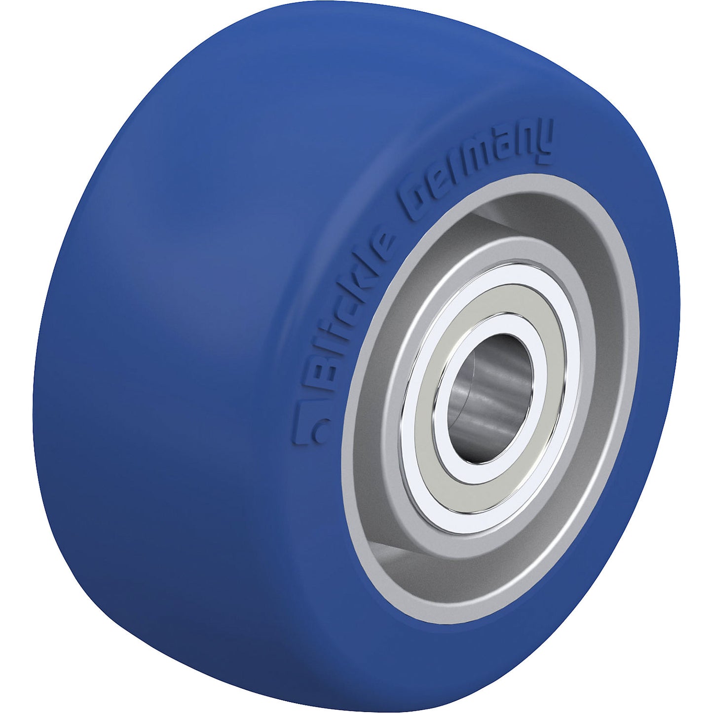 ALBS heavy duty wheel, ball bearing, axle Ø 15 mm, wheel Ø 80 mm, max. load 230 kg.