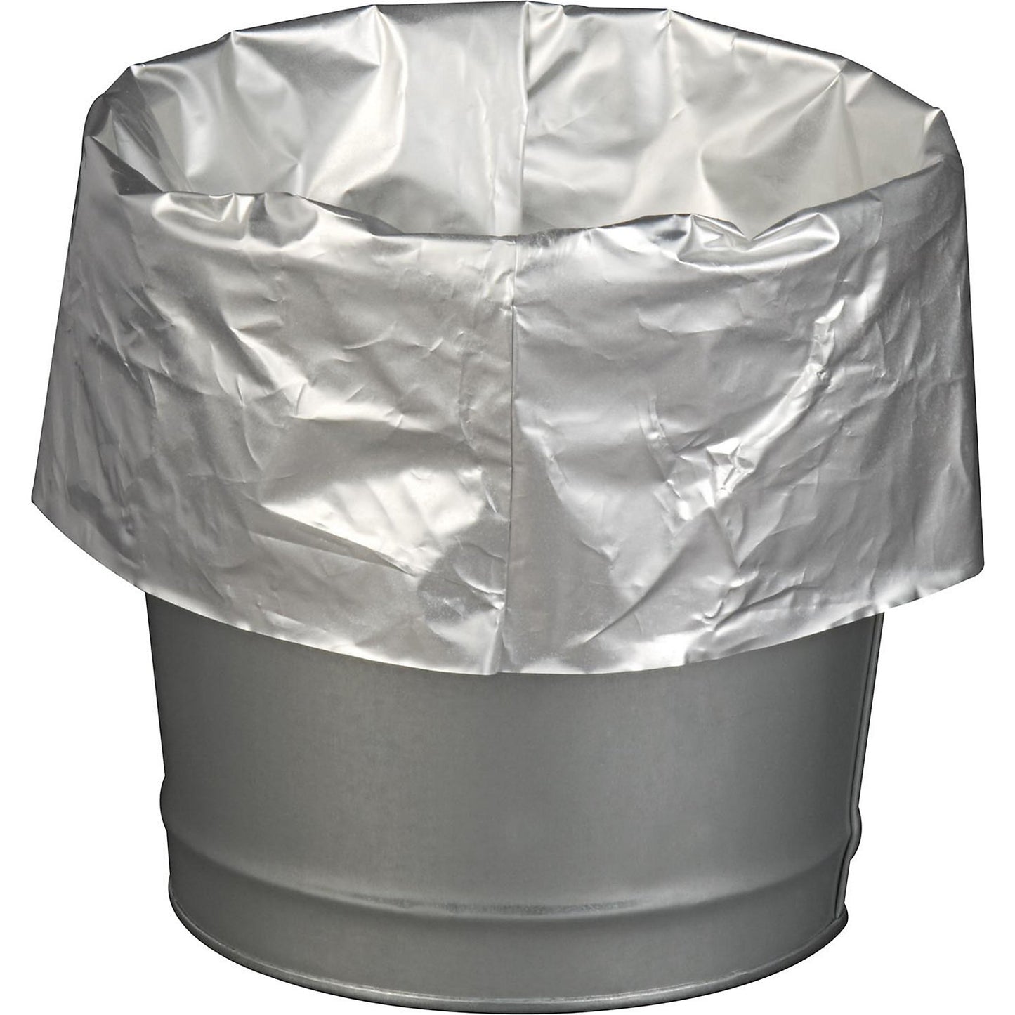Special waste sacks, aluminium coated, silver, pack of 10, 15 l.