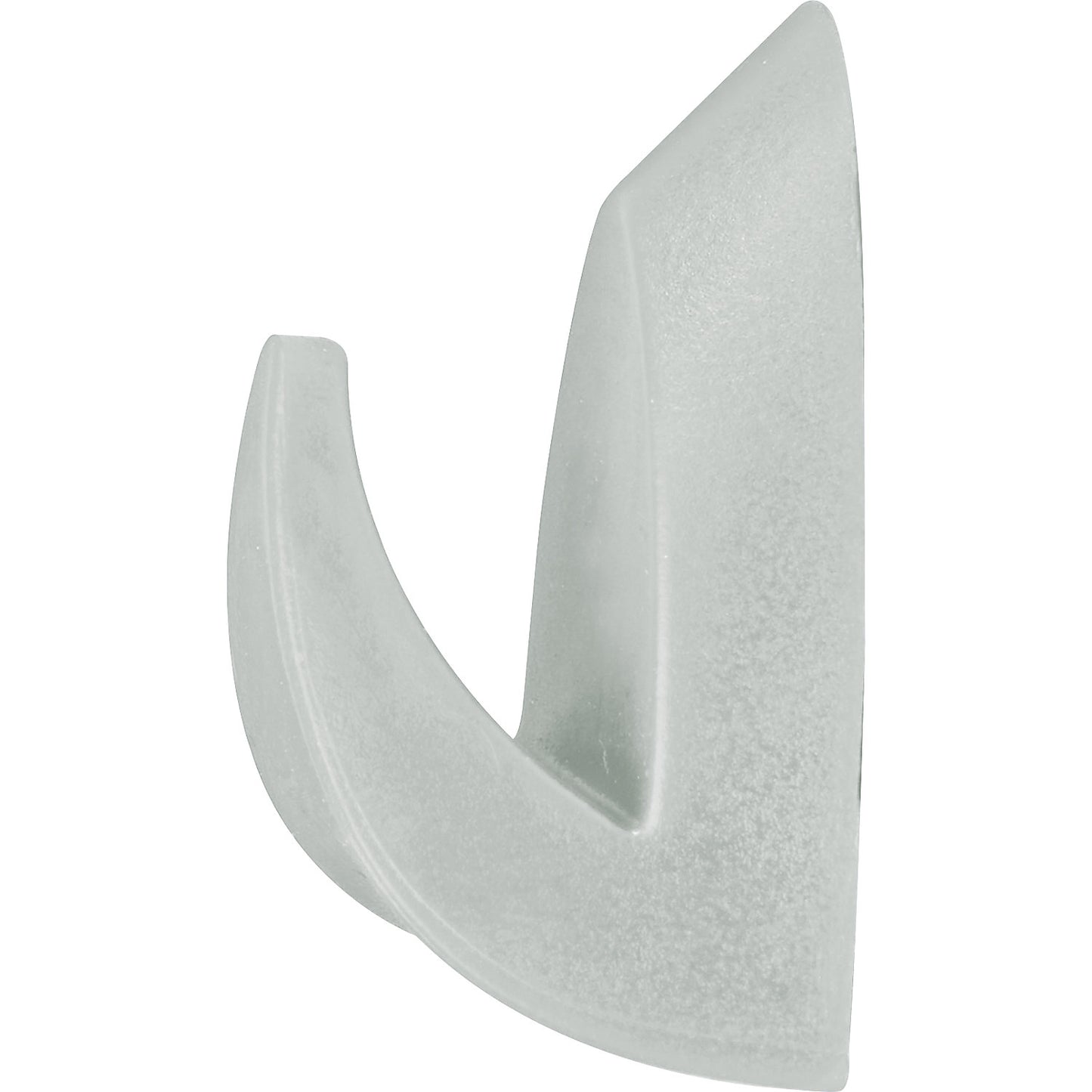 Neodymium magnetic hook, pack of 20, holding force 6 kg, grey.