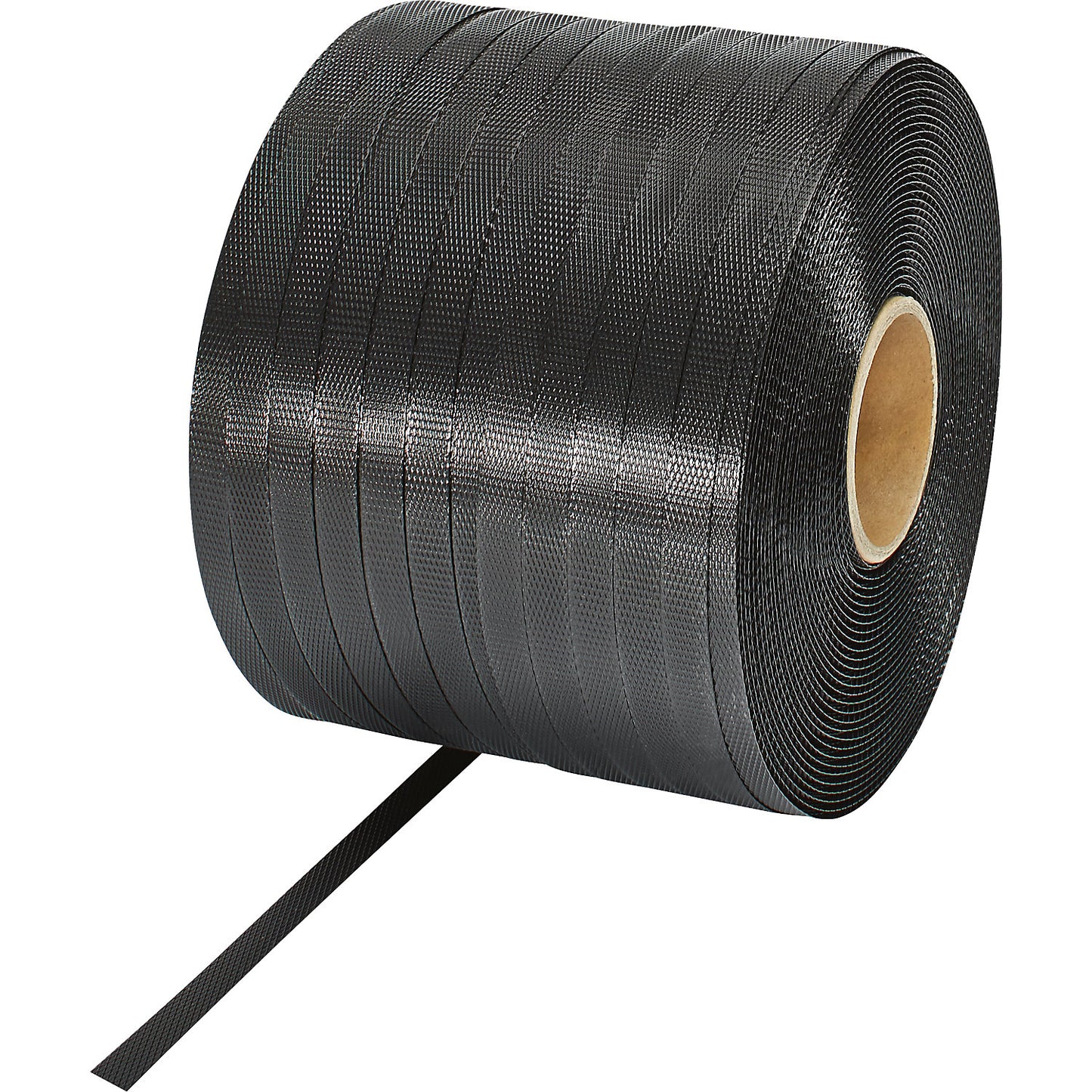 PP strapping, strap length 600 m, strap width 12.7 mm.