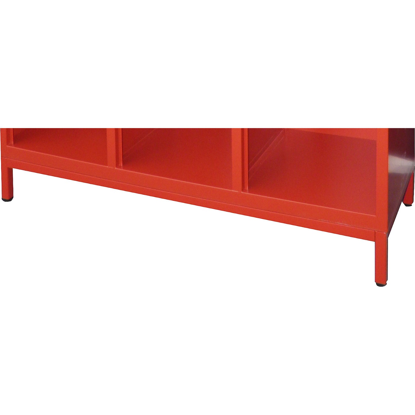 Base frame for fire brigade cupboard, HxW 100 x 430 mm, extra cost.
