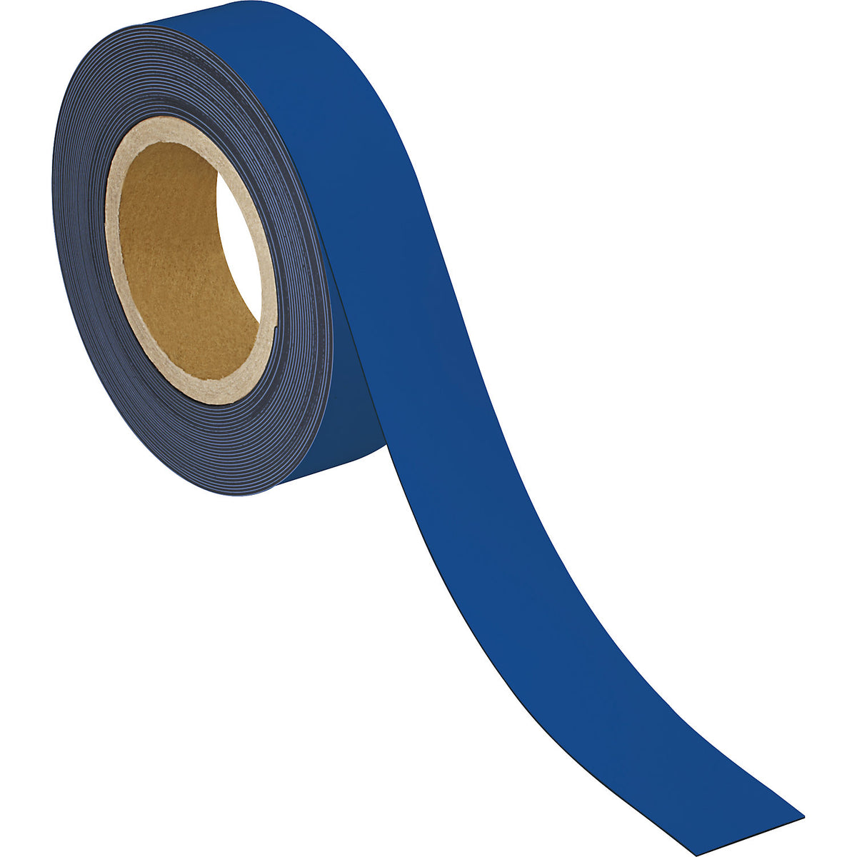 Labelling tape, magnetic, LxW 10000 x 40 mm, pack of 2, blue.