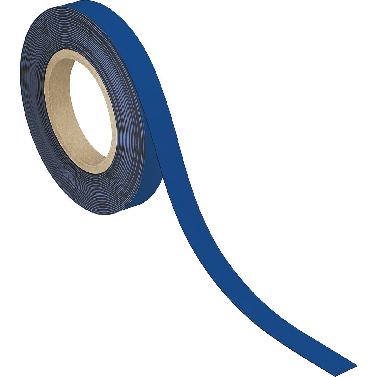 Labelling tape, magnetic, LxW 10000 x 20 mm, pack of 2, blue.