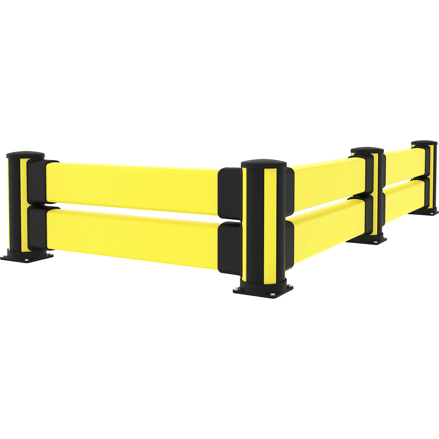 X-Protect crash protection barrier, to push out and push in, length 2270 mm.