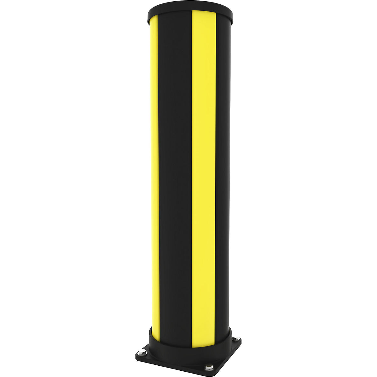 X-Protect crash protection bollard, floor anchoring, height 870 mm.