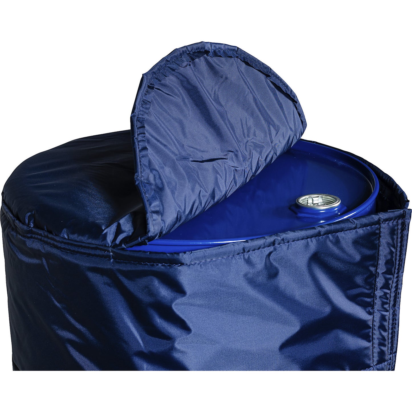Drum insulating jacket, for 200 - 220 l drums, passive, blue.