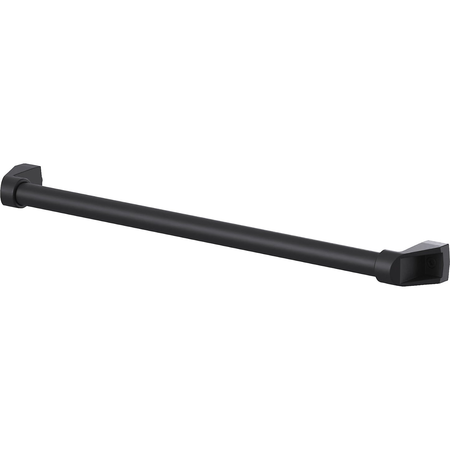 CustomLine push handle, for assembly trolleys and shelf trucks, black.