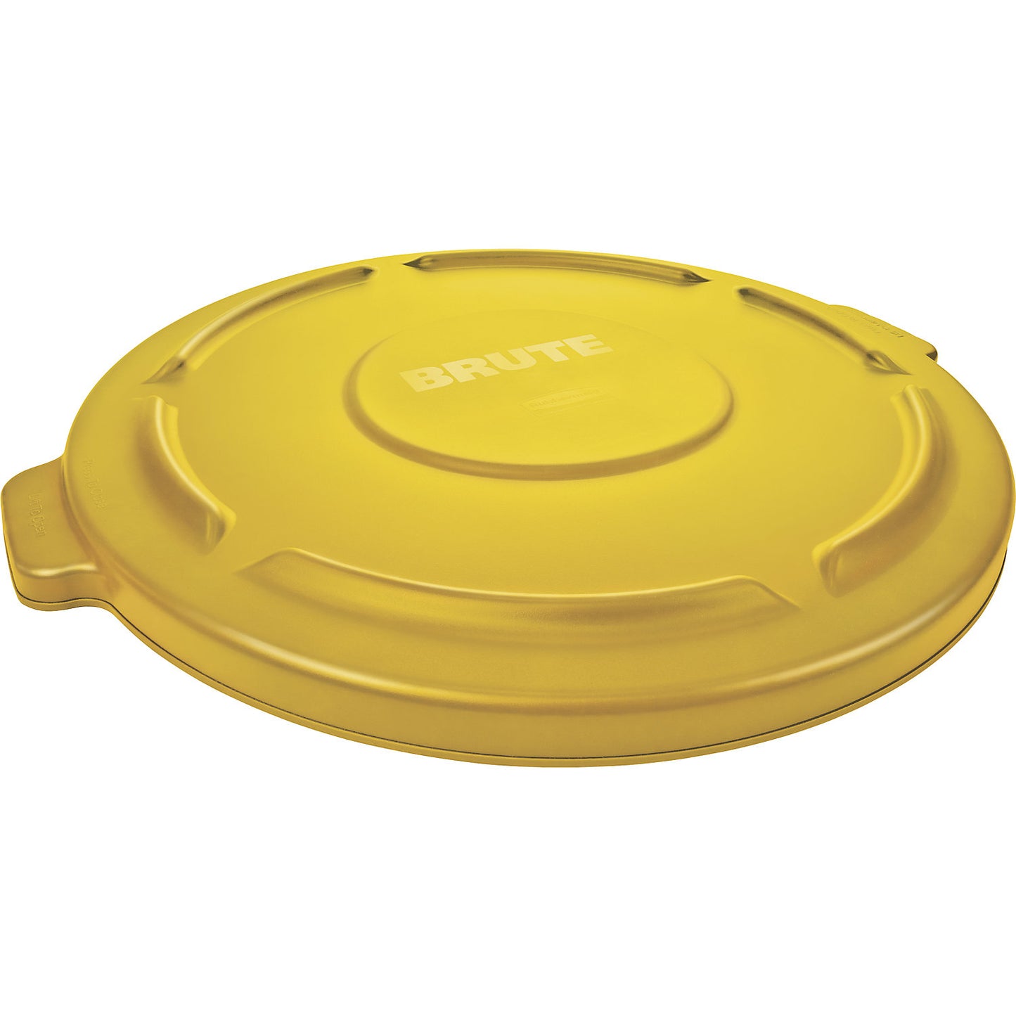 BRUTE® cover with snap lock, for 121 l container, yellow.