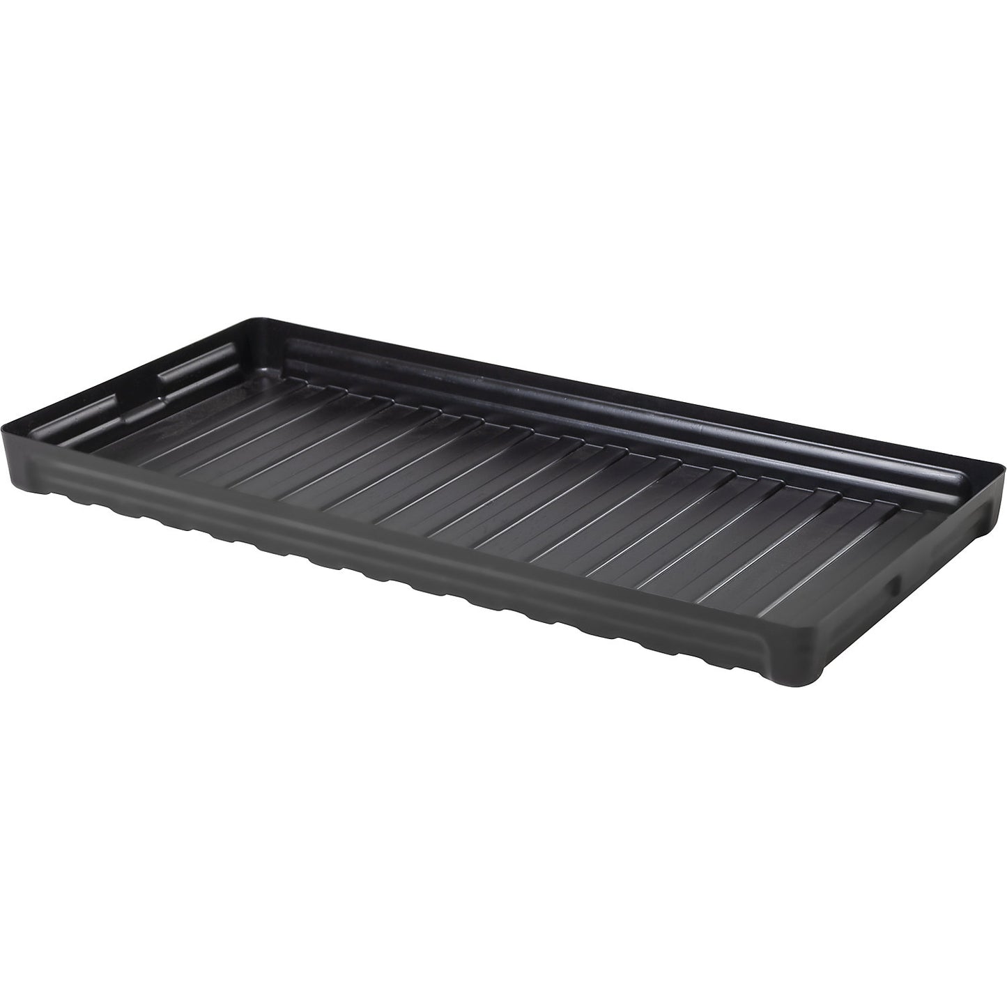 PE small container shelf sump tray, with certification, collection capacity 40 l.