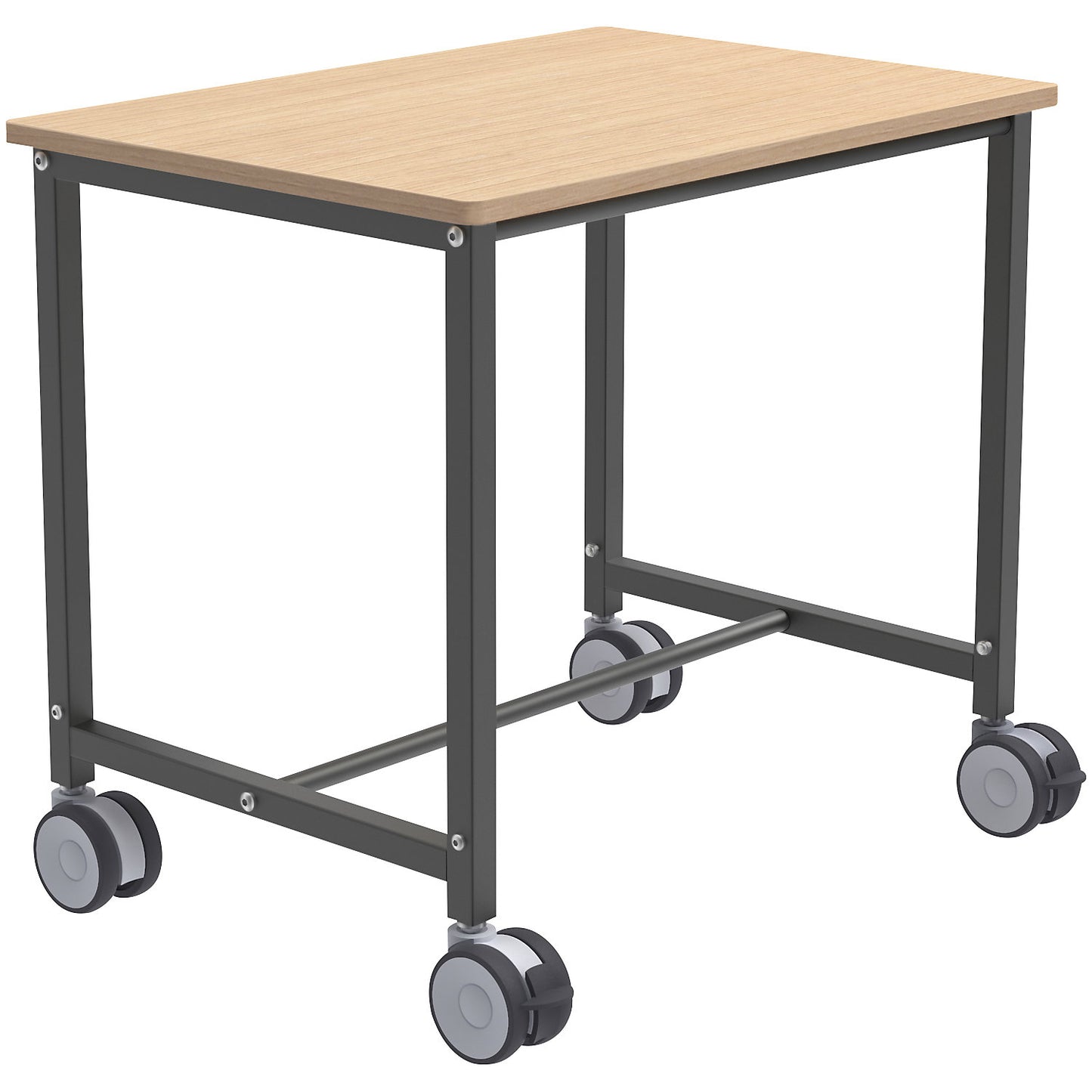 ERGO table trolley, LxWxH 800 x 570 x 720 mm, beech.