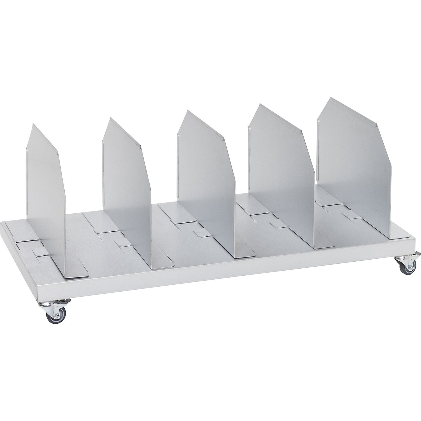 Cardboard trolley, steel, zinc plated, LxWxH 1050 x 500 x 418 mm.
