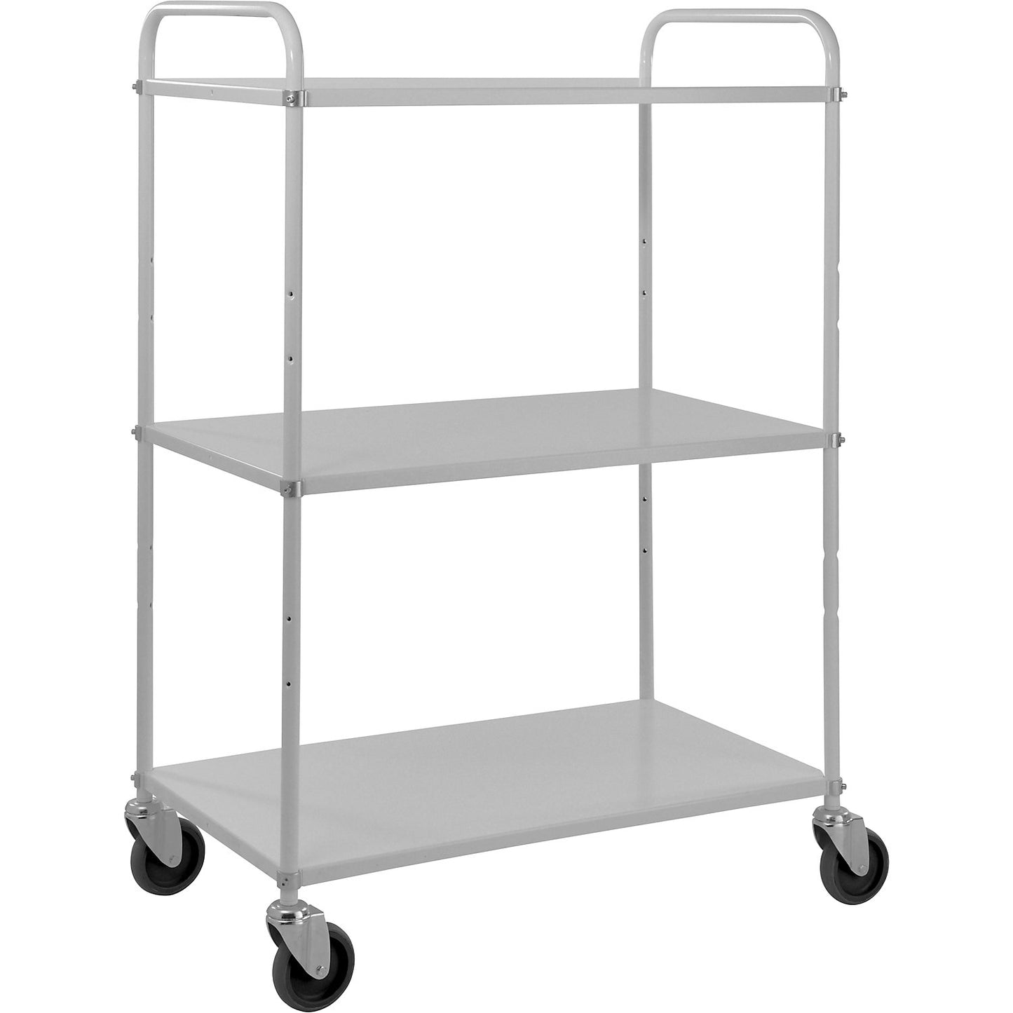 Zero shelf trolley, 3 shelves, LxWxH 980 x 585 x 1445 mm.