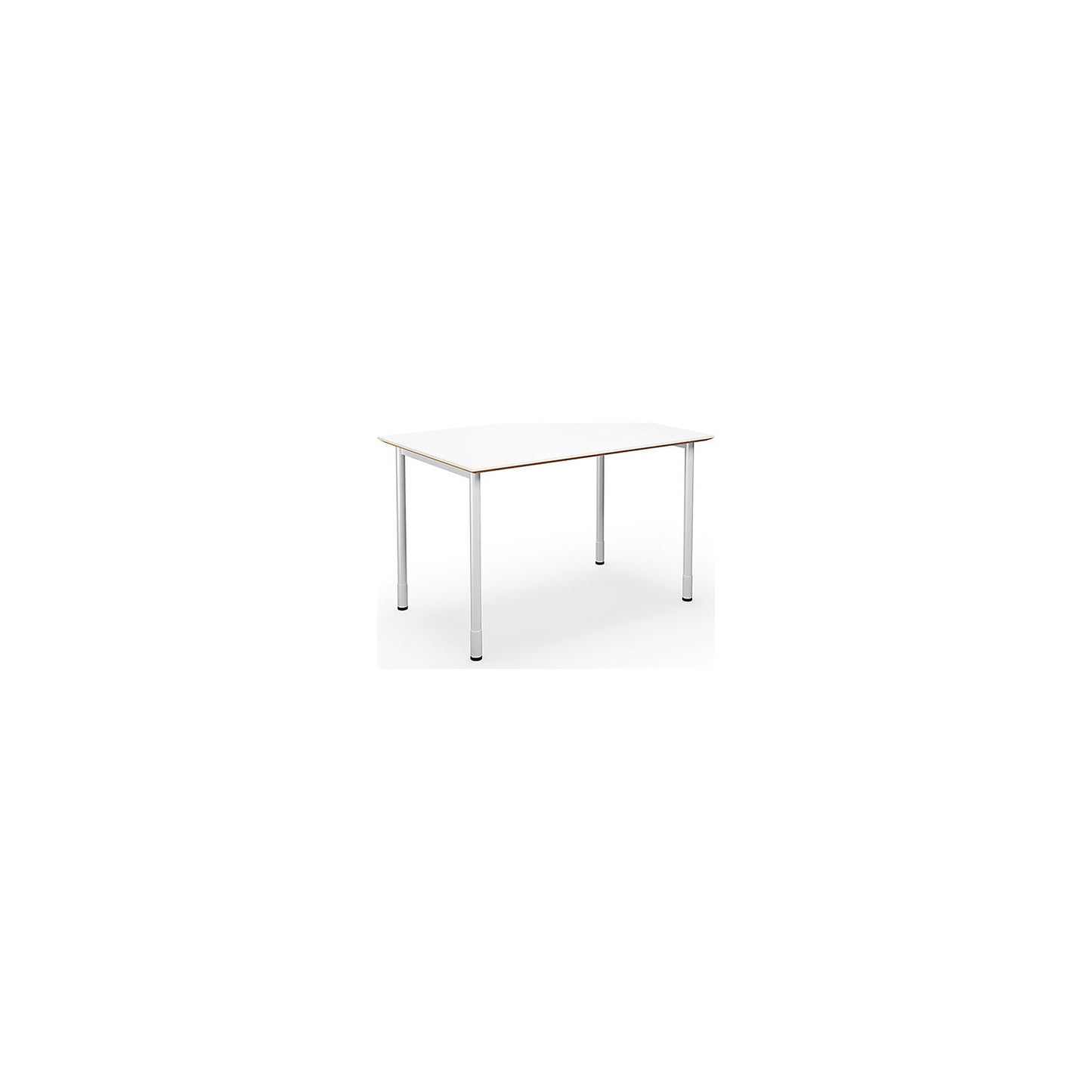DUO-C Trend multi-purpose desk, straight tabletop, depth 800 mm, width 1200 mm, white / white.