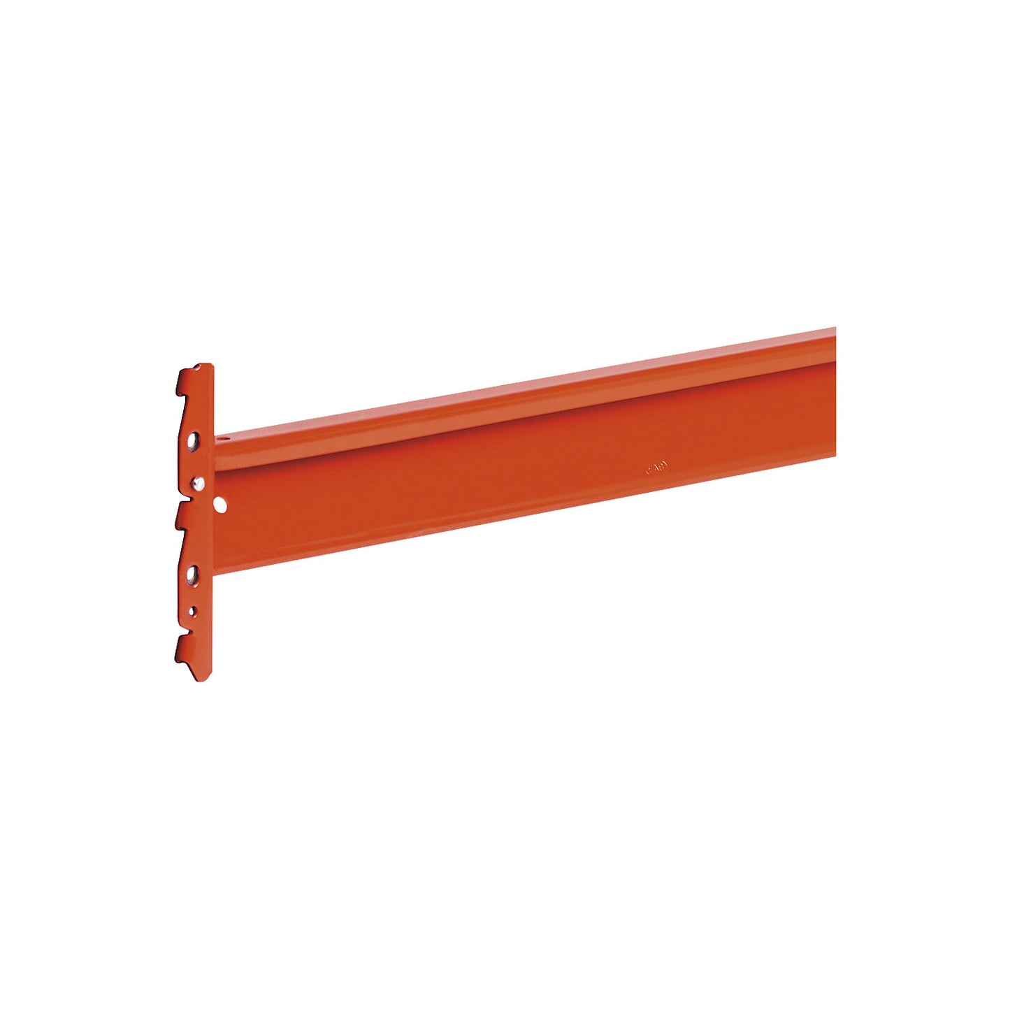 Cross beam for Space pallet racking, steel, orange, max. load per pair 3200 kg.