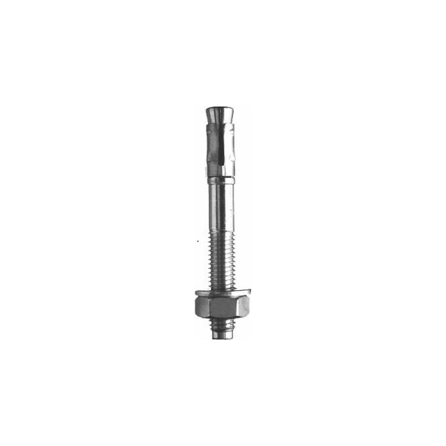 Space M10X90 floor anchor, steel, zinc plated.