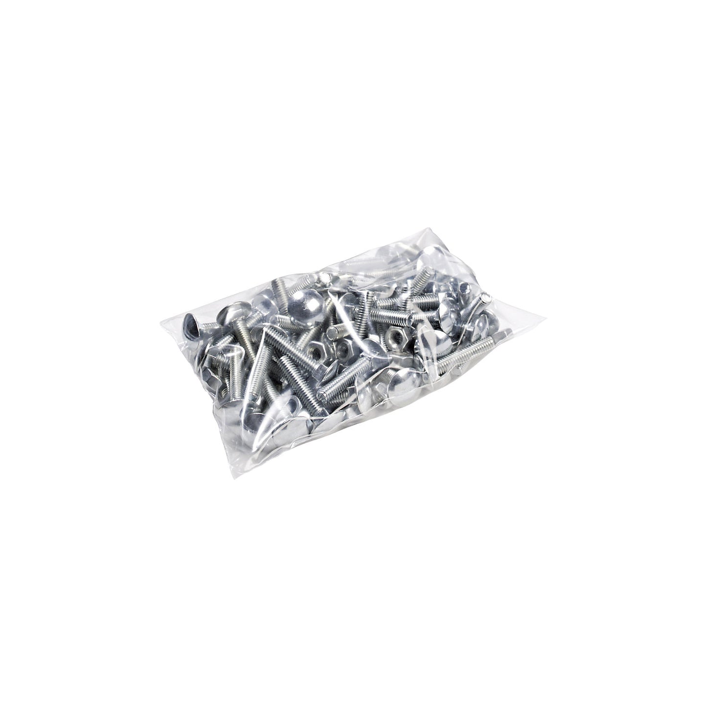 Flat bags, thickness 100 µm, LDPE, LxW 500 x 500 mm, pack of 100.