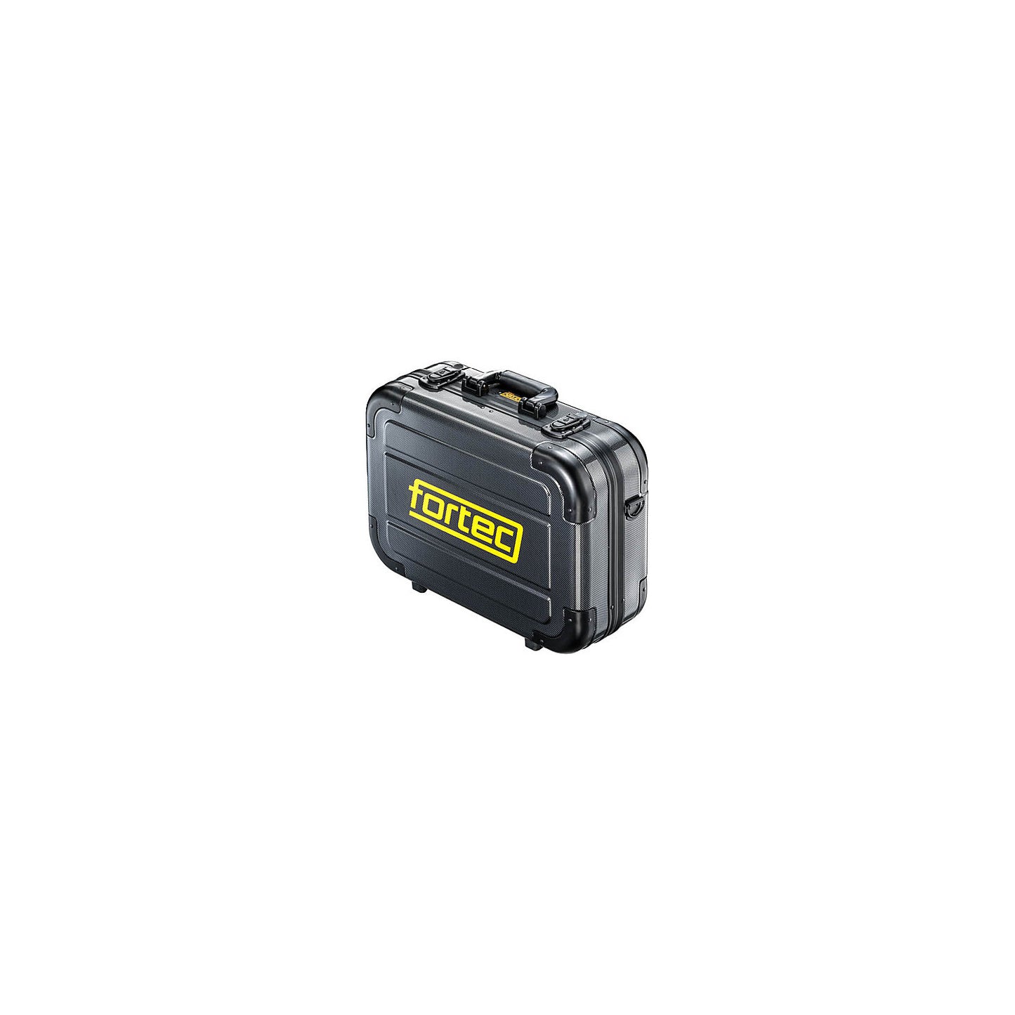 Premium tool case, with 218 parts, black, yellow.