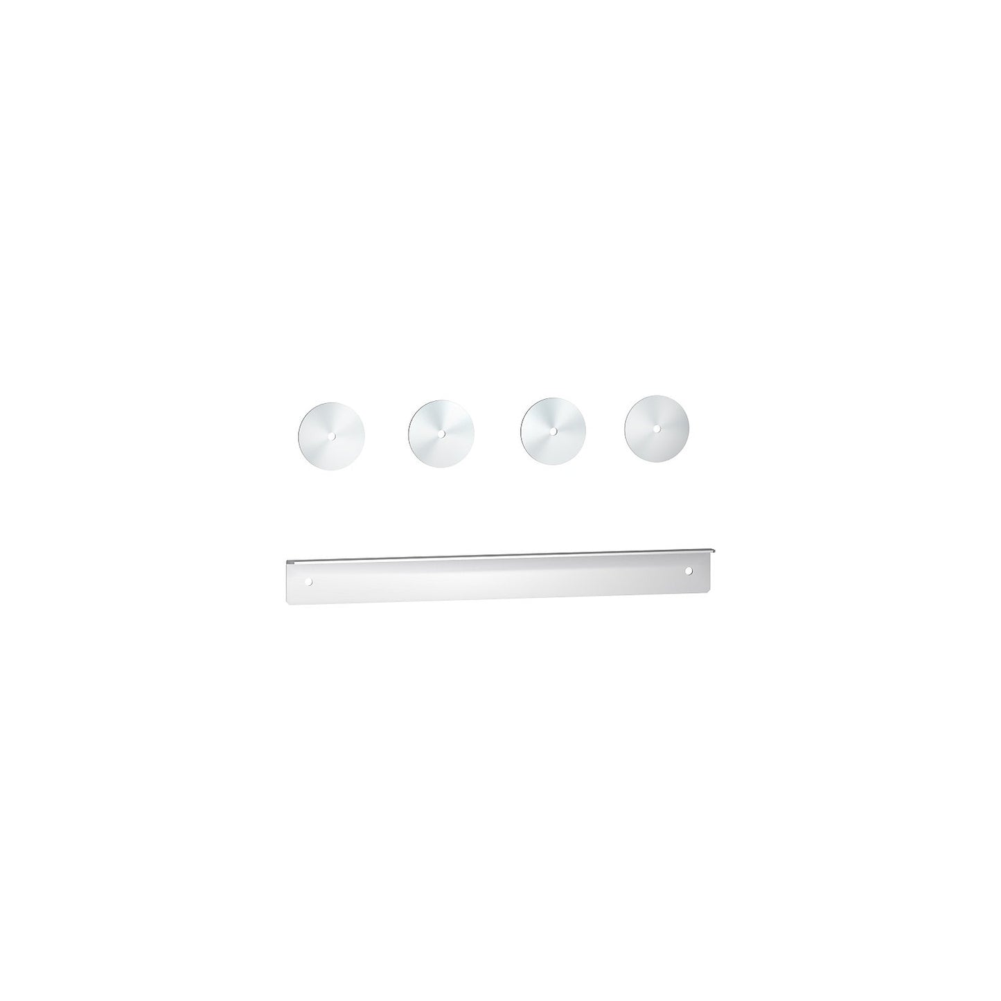 Wall mounting kit, for Fydor locker series, width 900 mm.