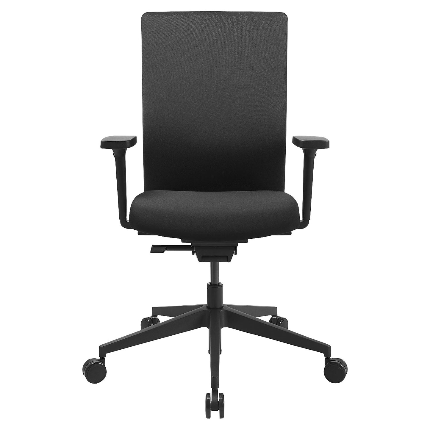 AirWork G office swivel chair, synchronised mechanism with sliding seat, black.