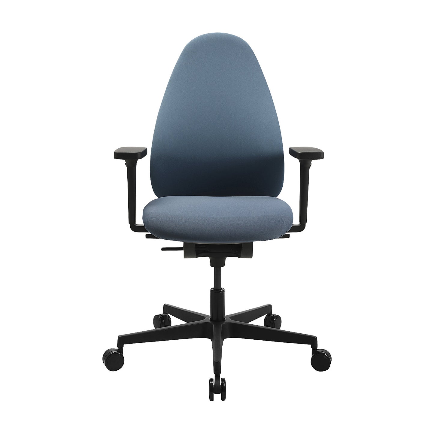 SOFT SITNESS Art G office swivel chair, synchronous mechanism, with arm rests, petrol.