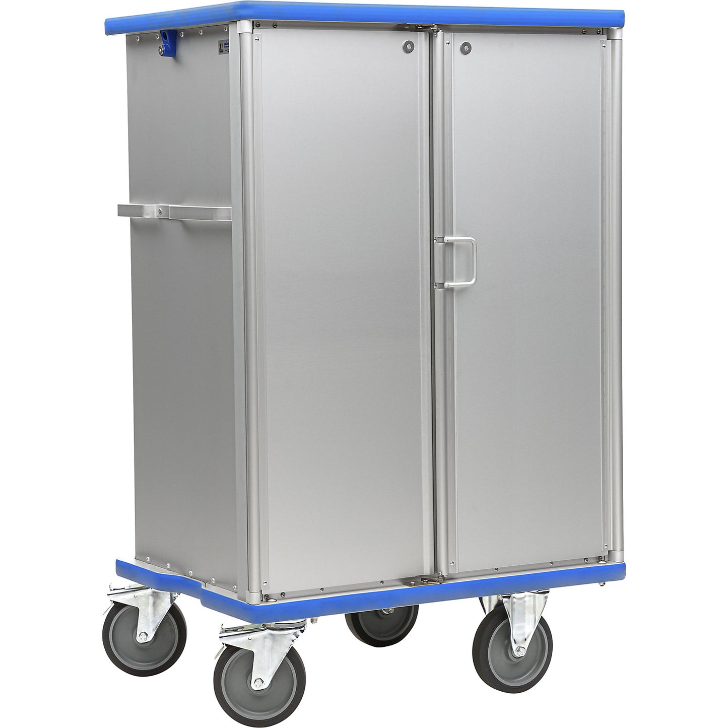 G®-CUP ISO E modular cupboard trolley, with 18 pairs of rails, LxH 725 x 1545 mm.