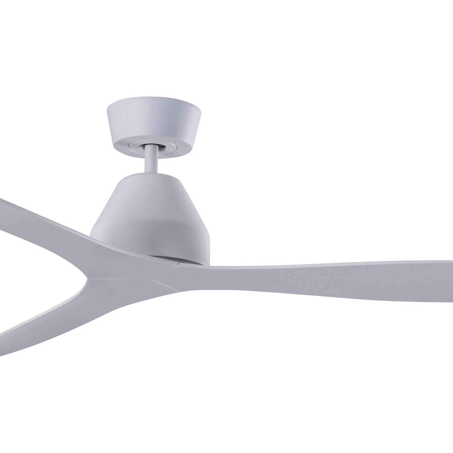 Lucci air Whitehaven ceiling fan, incl. remote control, white.