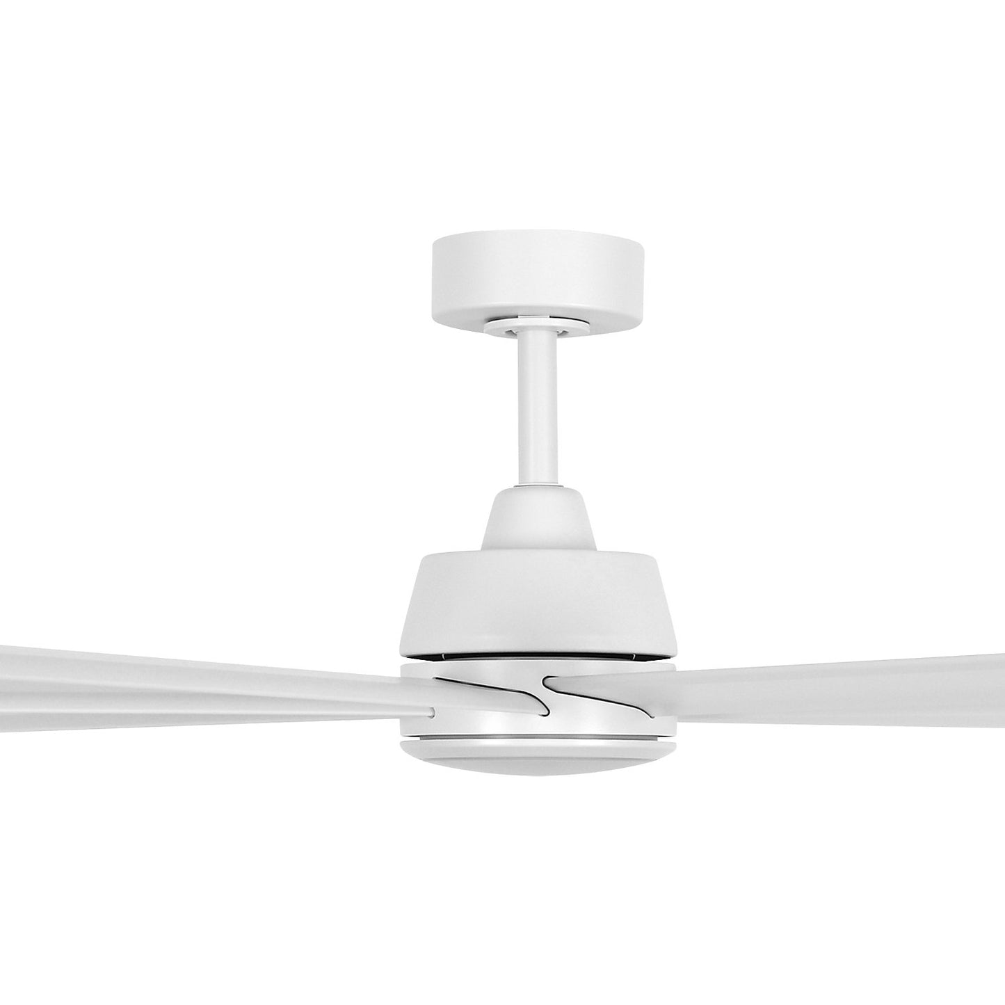 Lucci air Atlanta II ceiling fan, incl. remote control, white.