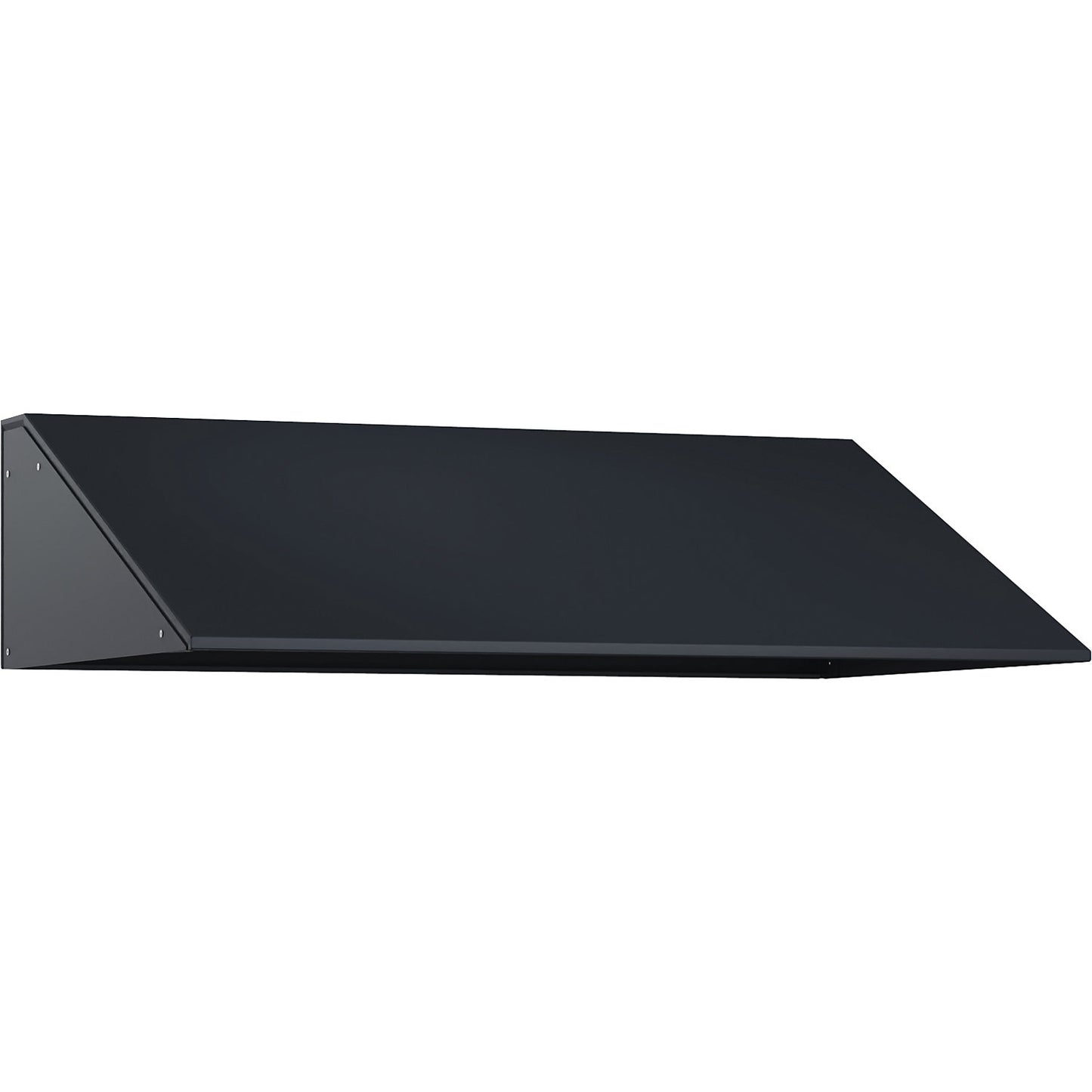 Sloping roof attachment, HxD 230 x 500 mm, steel, W 2 x 400 mm, black grey.
