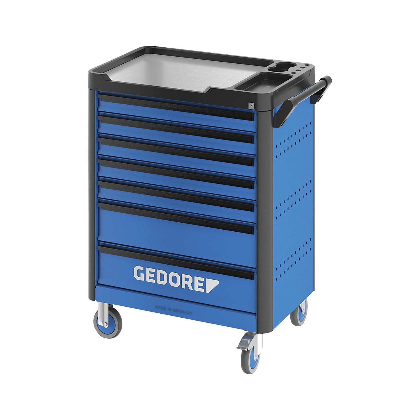 workster highline large tool trolley, 7 drawers, max. load 40 kg, HxWxD 1045 x 785 x 510 mm.