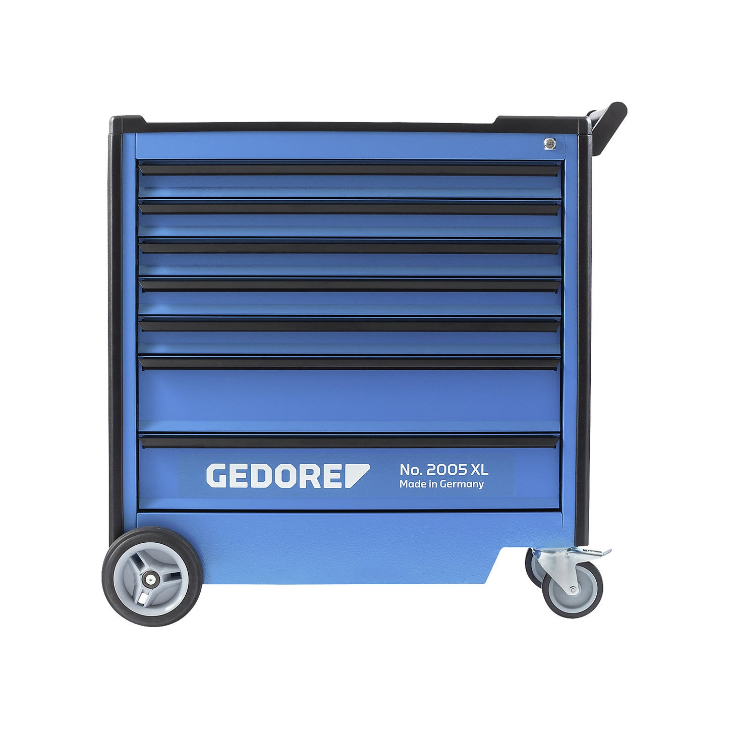 Tool trolley 2005, 7 drawers, without tool kit, HxWxD 1020 x 1021 x 605 mm.