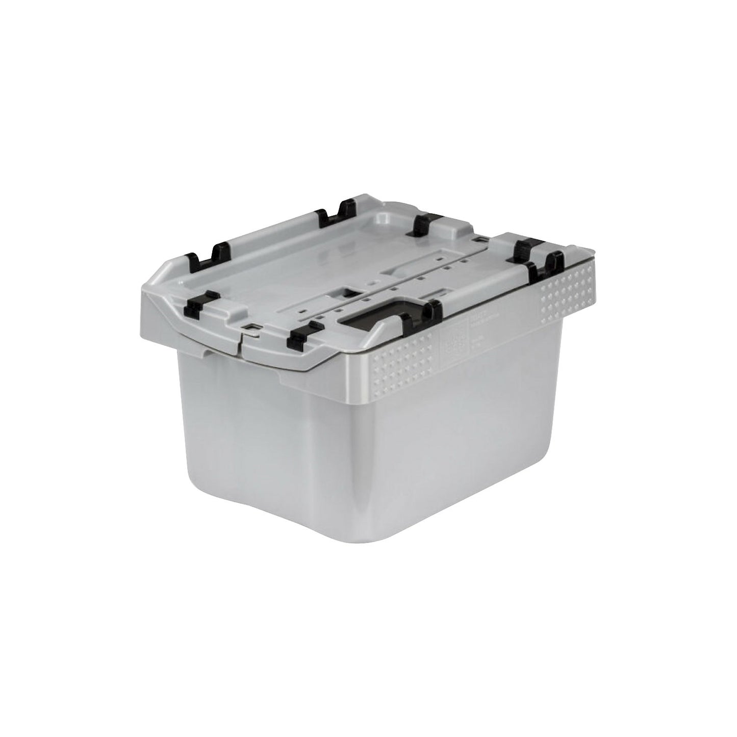 Battery collection box, made HDPE, capacity 16 l, LxWxH 400 x 300 x 240 mm.