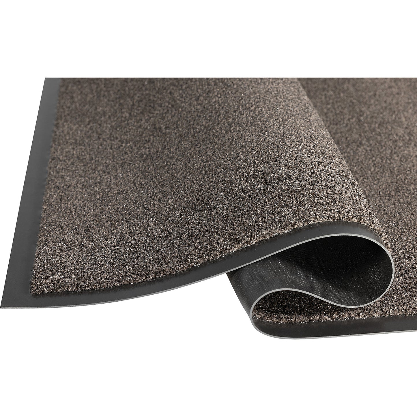 EAZYCARE DUET entrance matting, width 2000 mm, sold by the metre, grey brown.