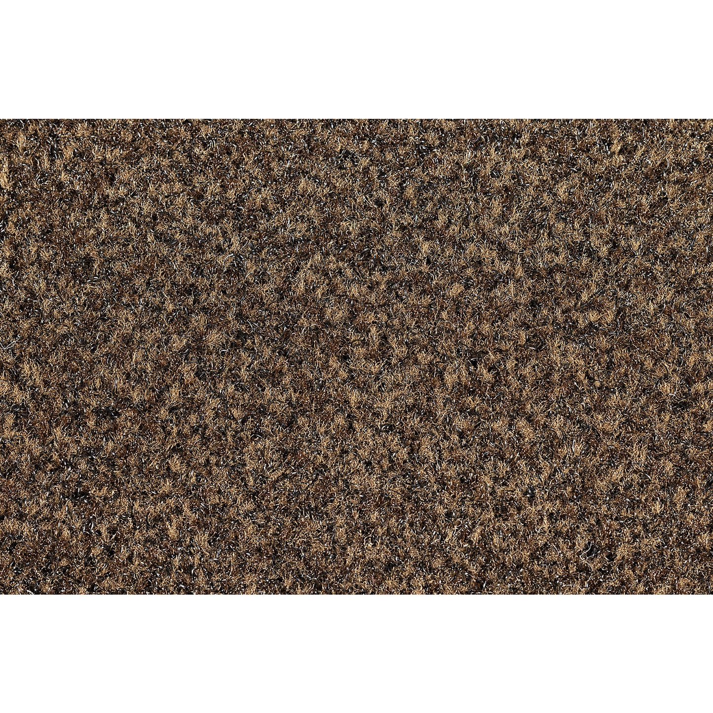 EAZYCARE DUET entrance matting, width 2000 mm, sold by the metre, chocolate brown.