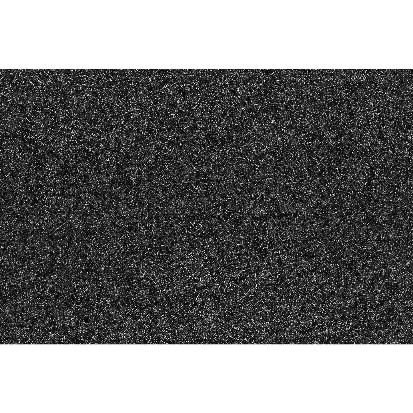 EAZYCARE DUET entrance matting, width 1350 mm, sold by the metre, traffic black.