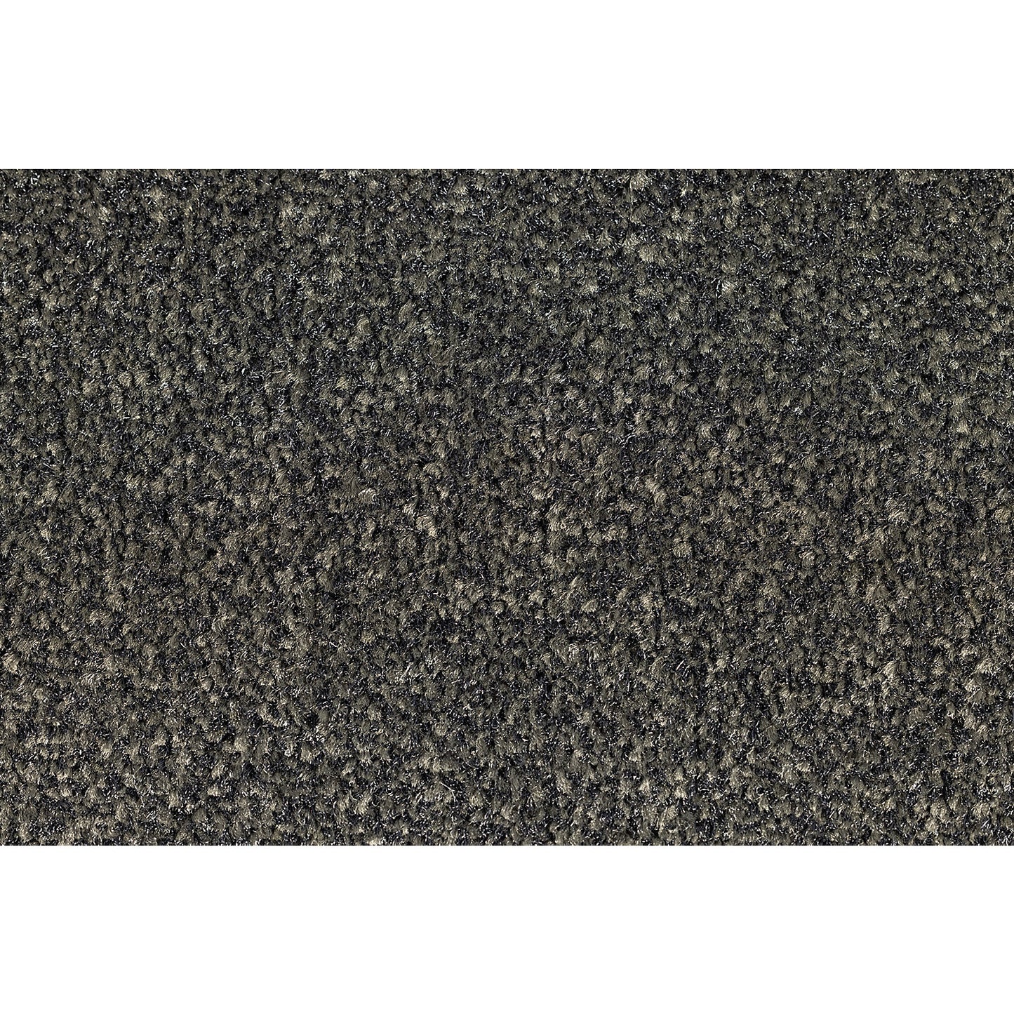 EAZYCARE RUSH entrance matting, width 1350 mm, sold by the metre, charcoal grey.
