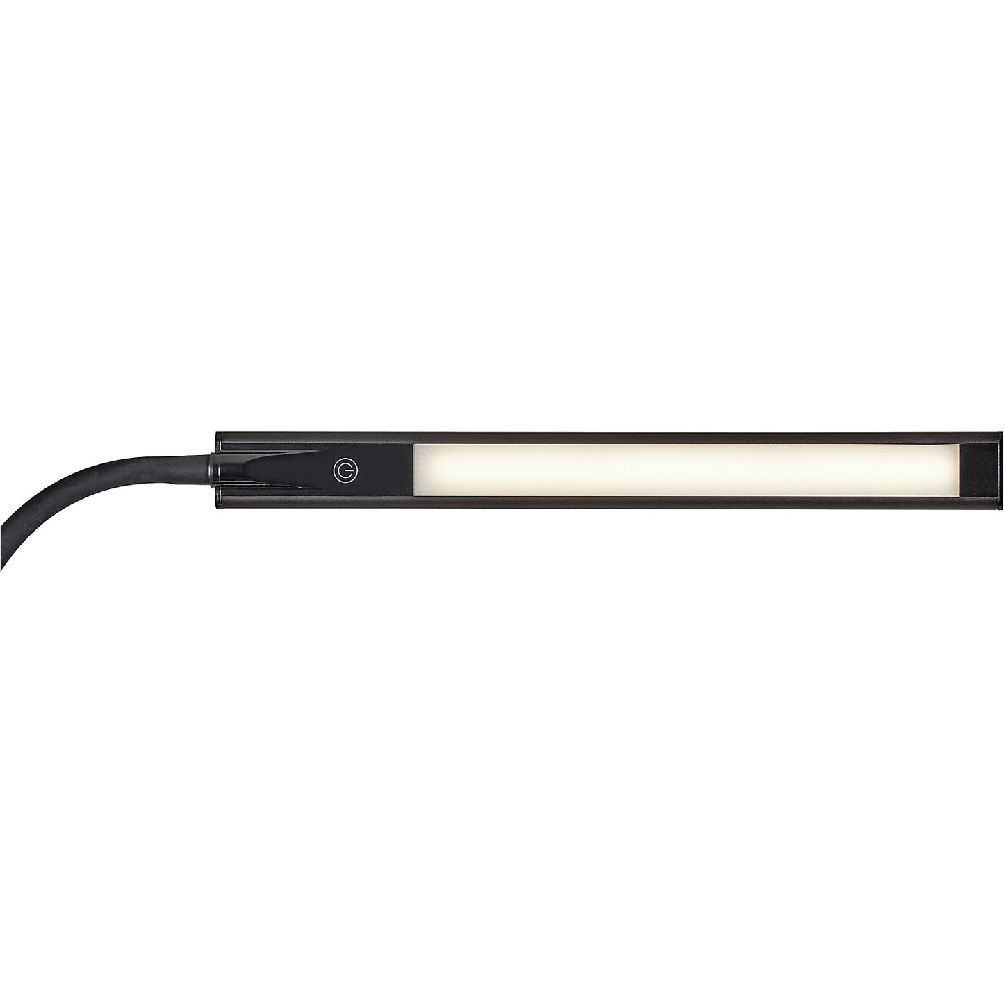 MAULpirro LED desk lamp, with clamp base, dimmable, black.