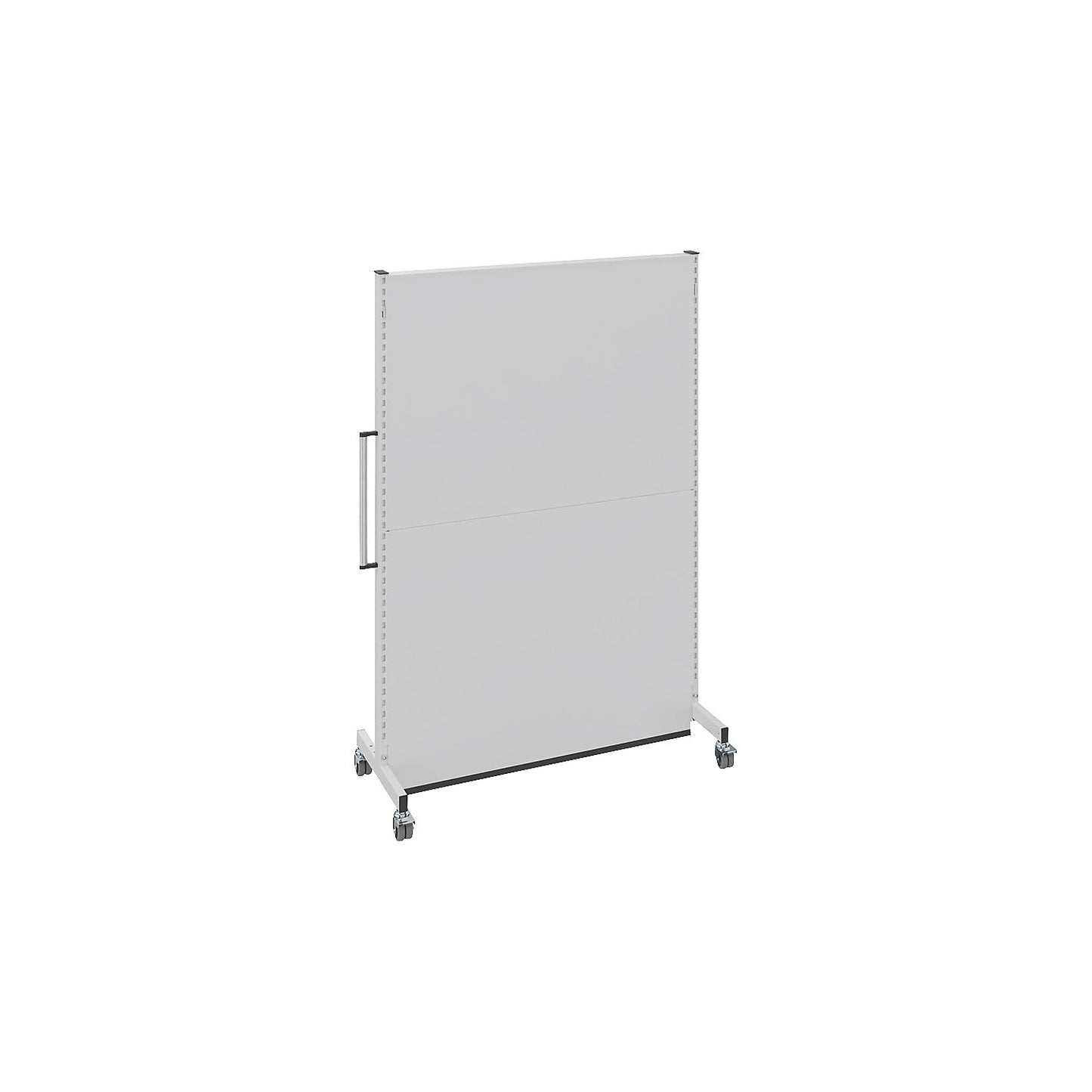 Mobile acoustic divider, for industry and office, LxWxH 1250 x 740 x 2021 mm.