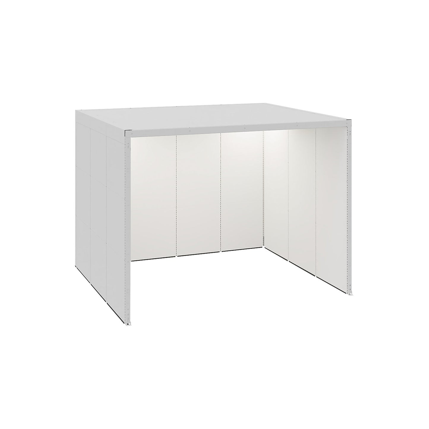 Open office cabin, office / industry, LxWxH 4230 x 3130 x 3110 mm.