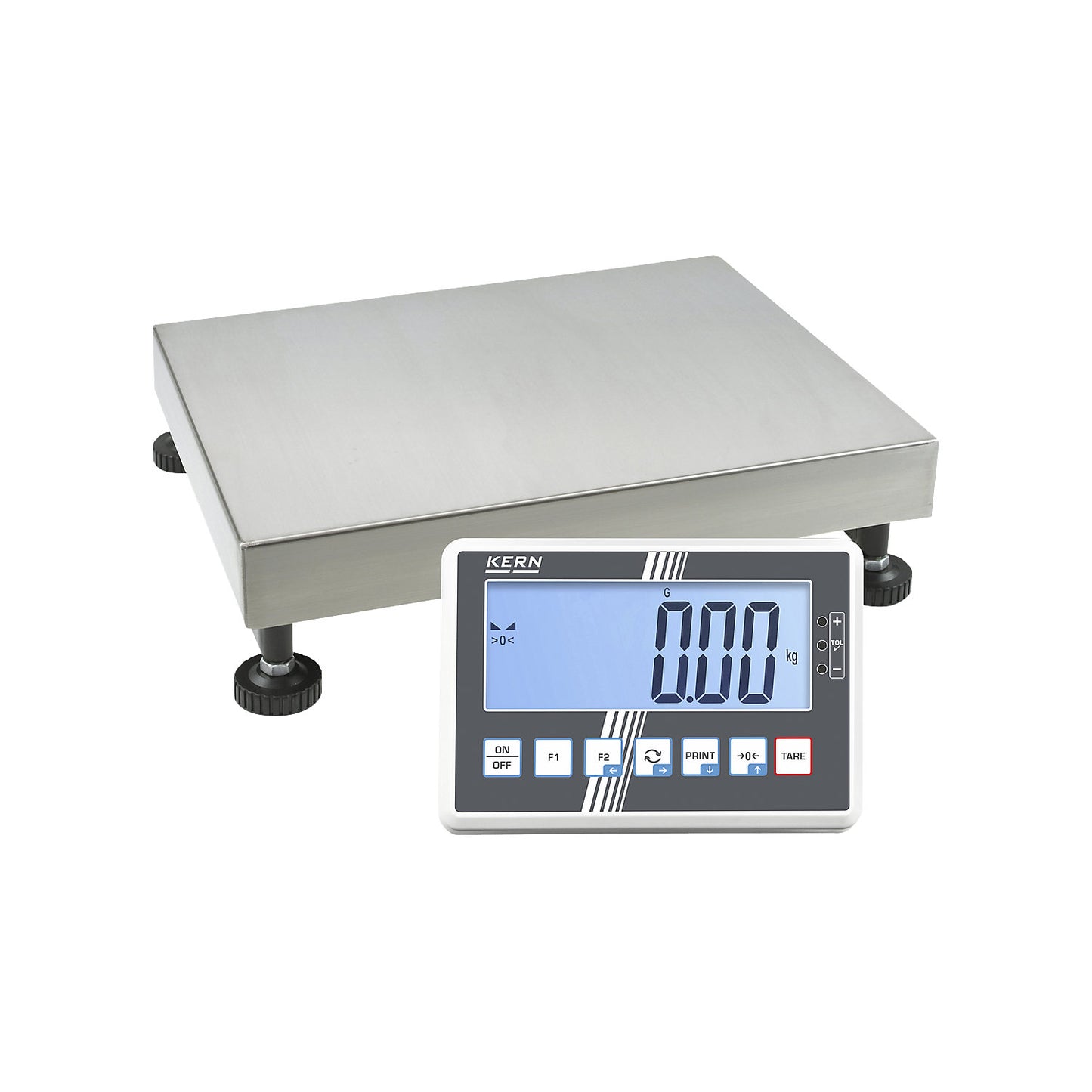 IoT-Line platform scales, weighing platform WxD 500 x 400 mm, max. weighing range 60 kg.