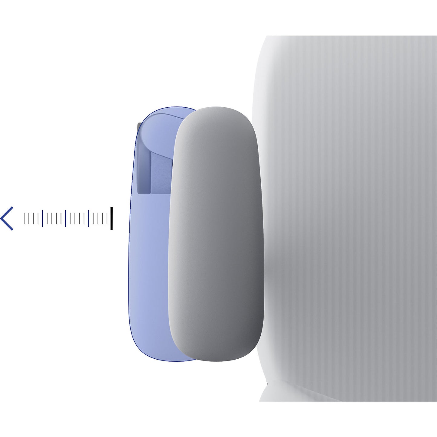 Texon cleanroom multifunctional arm rests, 1 pair, white.