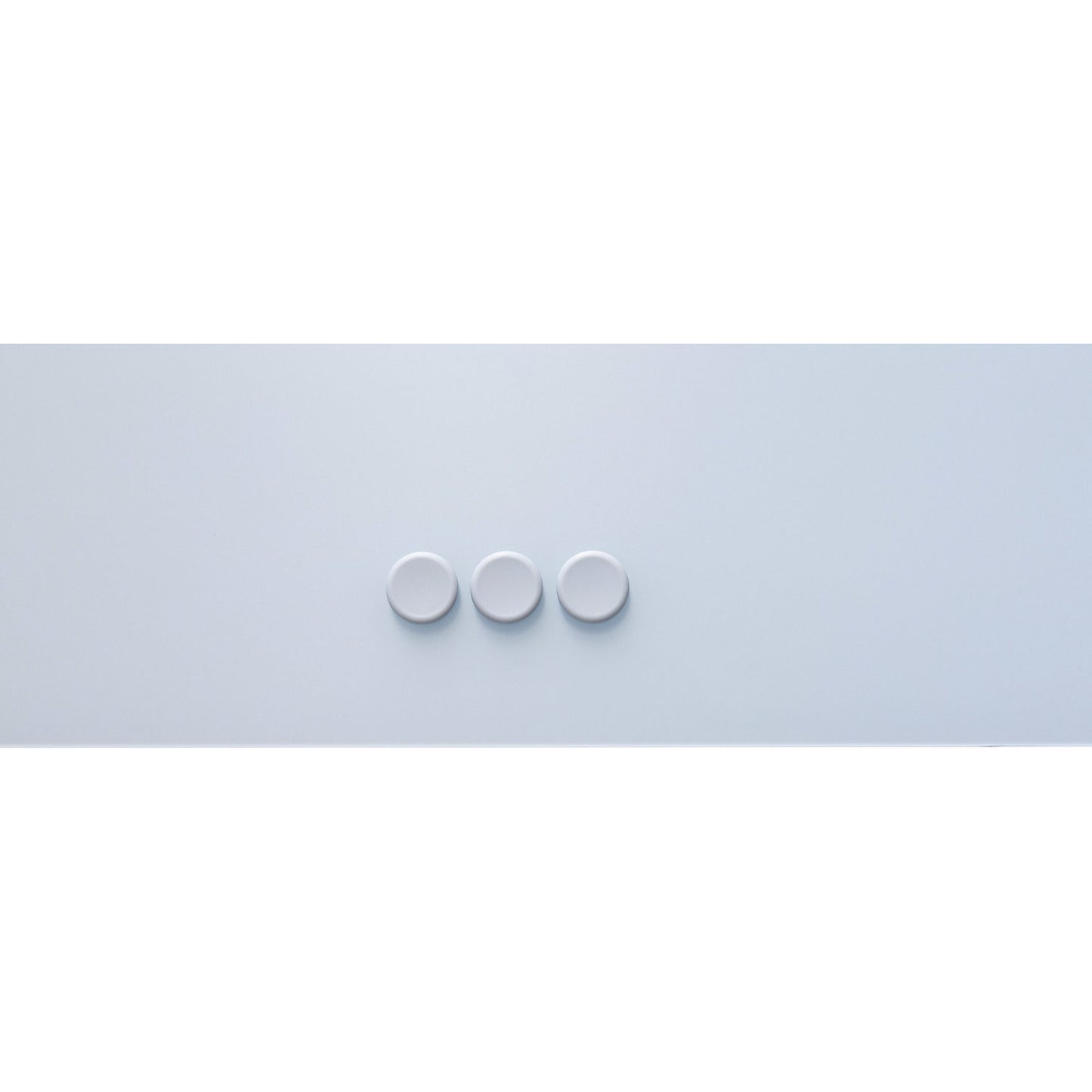 Matte glass board, safety glass, WxH 1200 x 900 mm, pastel blue.