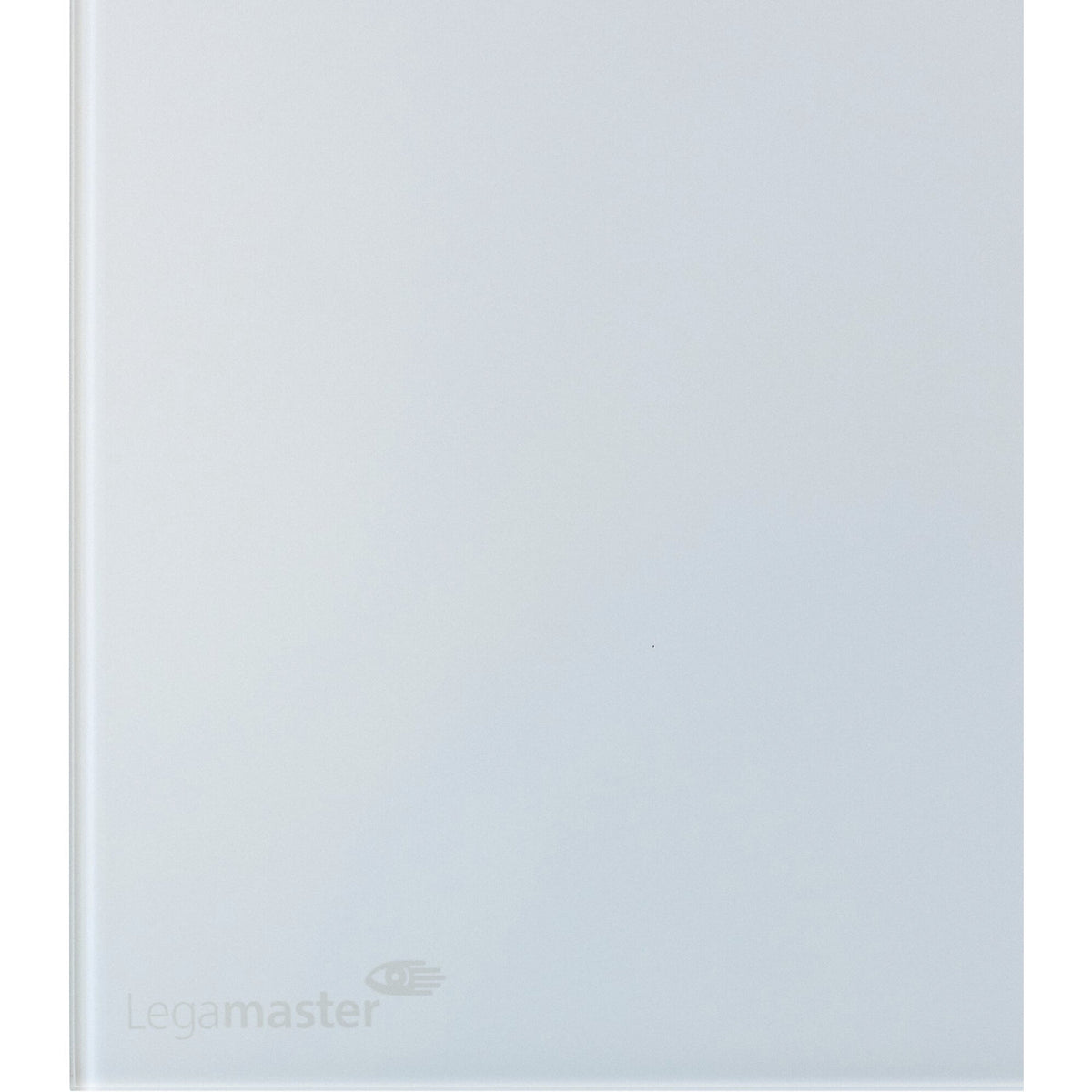 Matte glass board, safety glass, WxH 1500 x 1000 mm, pastel blue.