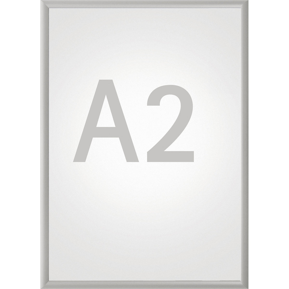 MAULstandard folding frame, silver, for A2.